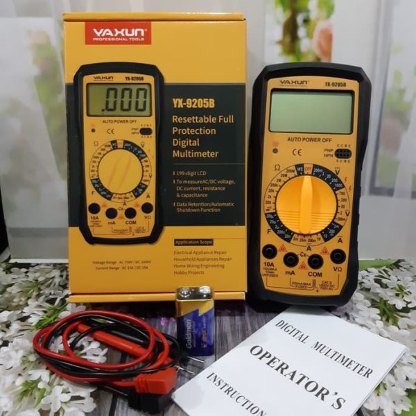 Digital Multimeter Yaxun DT-9205A+ - Image 2
