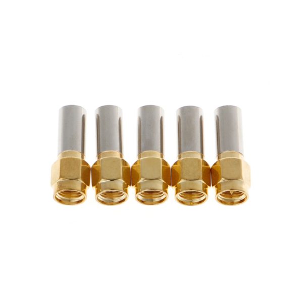 SMA Male Plug RF Coaxial Connector Crimp For RG58 RG142 RG400 LMR195 RG223 - Image 2