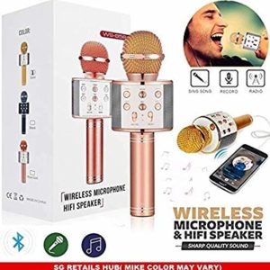 iKaraoke WSTER WS-858 Wireless Microphone and Hifi Speaker | Wireless Mic