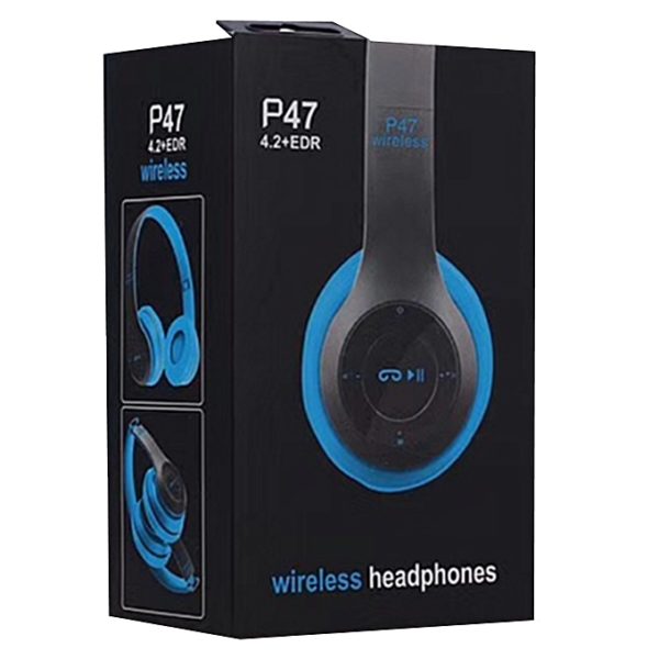 Multifunctional P47 Stereo Bluetooth Earphones Music Innovative Head Mounted Bluetooth Headphone Hands-Free Game Mic Headset - Image 5