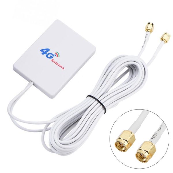4g LTE Pannel Antenna TS9 Connector 3G 4G Router Anetnna with 3m cable for Huawei 3G 4G LTE Router 4G Antena