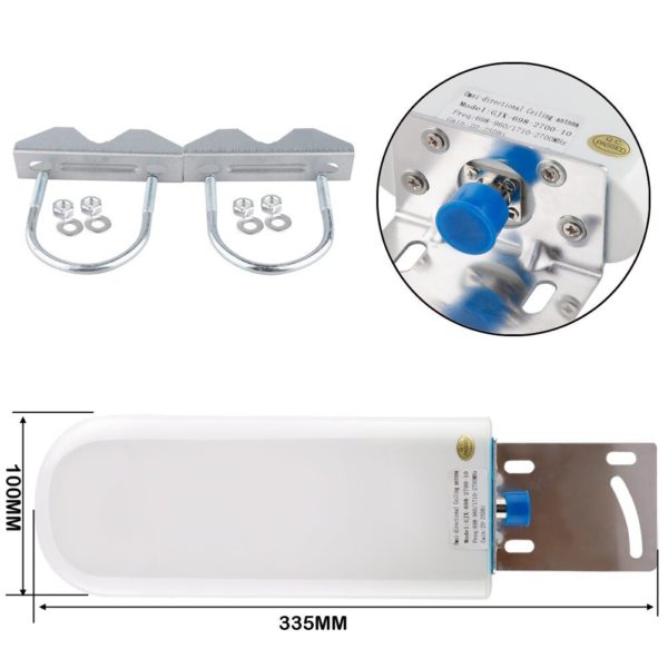 698-2700MHz GSM 4G Outdoor Omni-Directional Signal Antenna SMA-Male Connector - Image 2