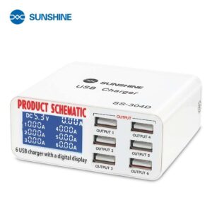 6 port usb fast charger