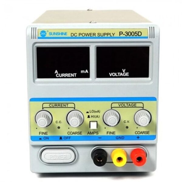 Sunshine P3005D  30 V 5A DC Power Supply - Image 2